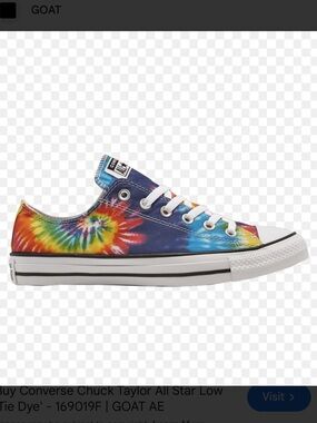 CONVERSE Chuck Taylor All-Star Kids Tie-Dye Low Top Sneakers - Multicolor